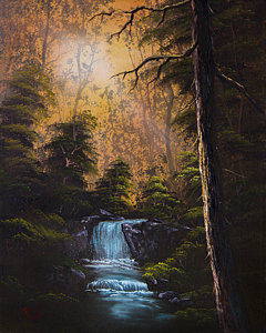 240x300 Bob Ross Style Paintings Fine Art America - Most Valuable Bob Ross Painting