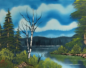 340x270 Bob Ross Style Etsy - Most Valuable Bob Ross Painting