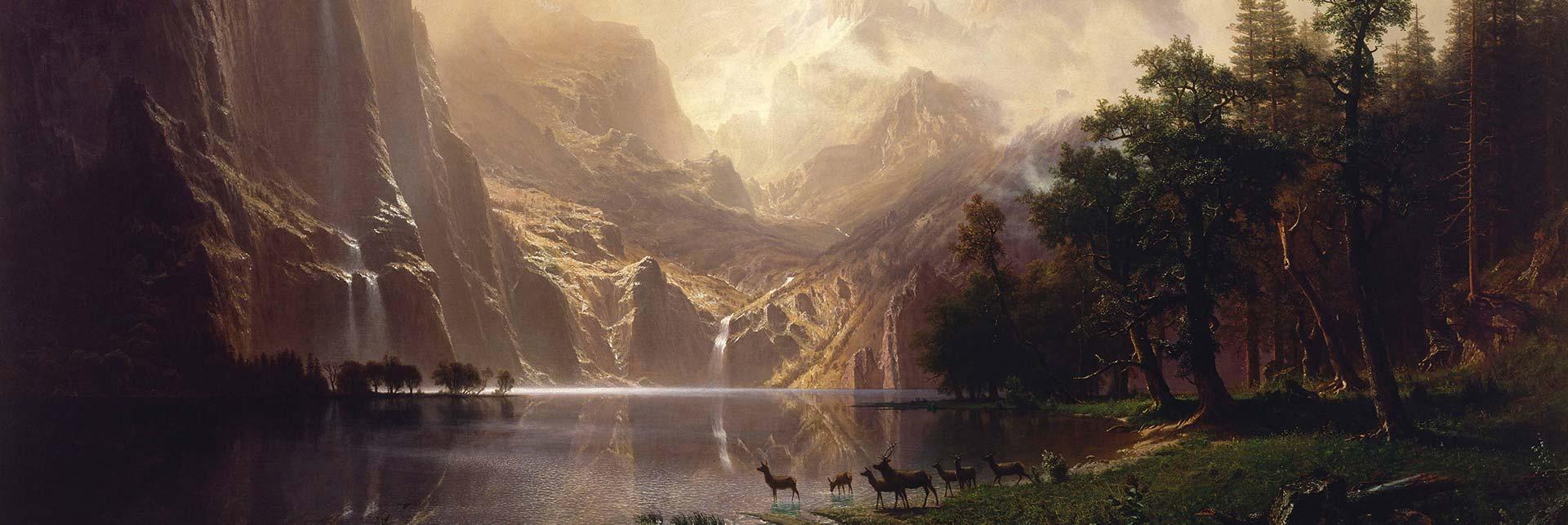 1920x643 From Bierstadt To Bob Ross How Landscape Painting Re Imagined - Most Valuable Bob Ross Painting