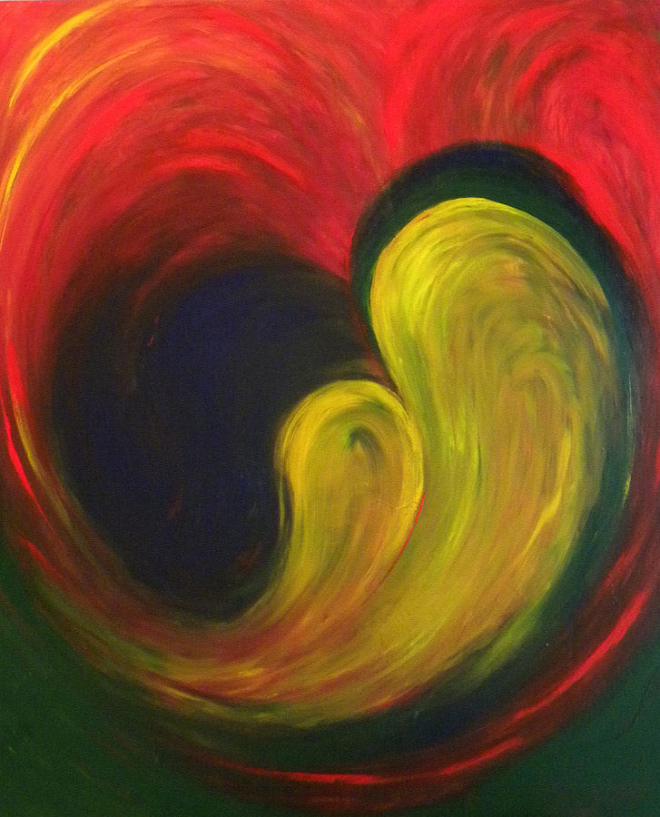 727x900 Mother And Baby Painting By Fanny Diaz - Mother And Baby Painting