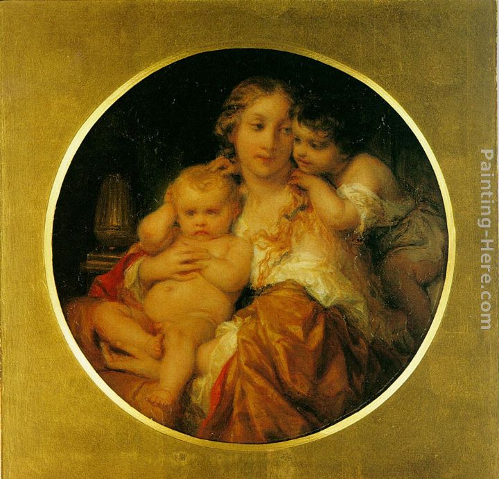 720x690 Paul Delaroche Mother And Child Painting Anysize 50% Off - Mother And Child Painting