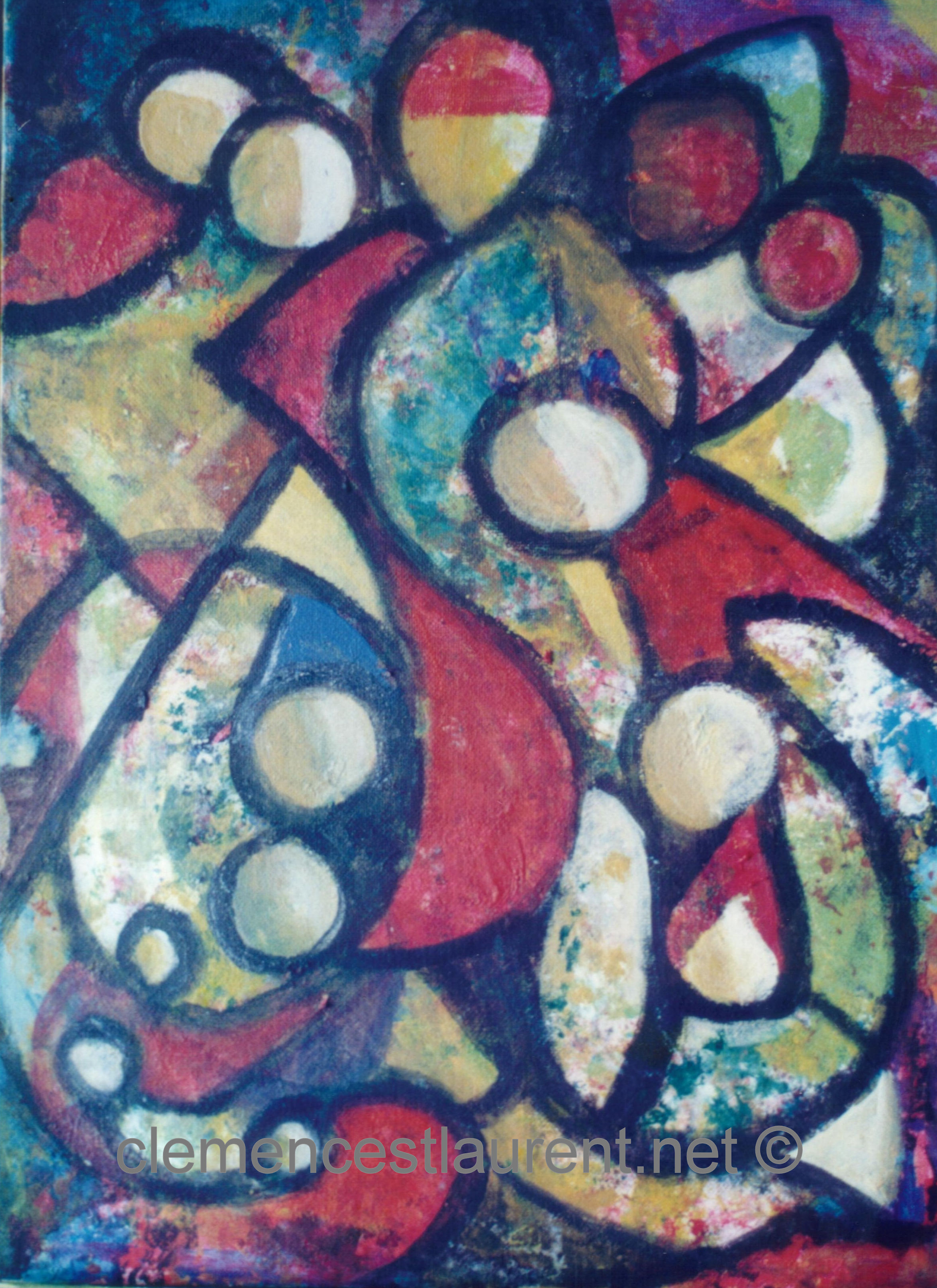 2352x3232 Abstract Paintings - Mother And Child Painting Abstract