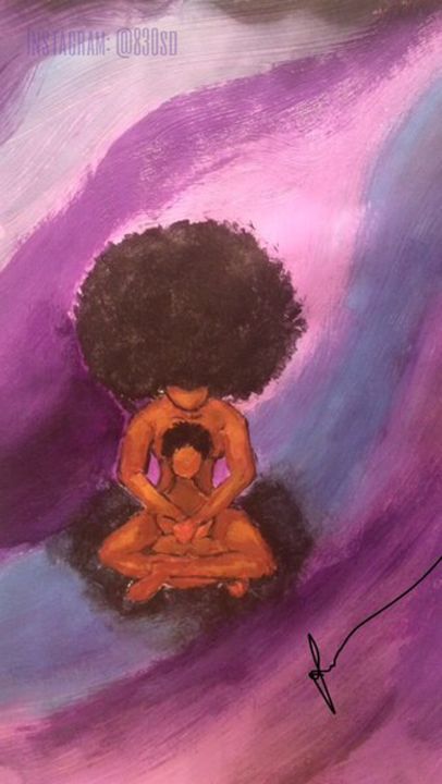 406x720 Mother Daughter - Mother And Daughter Painting