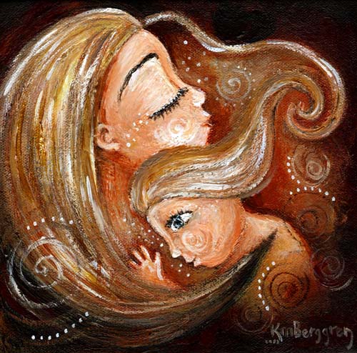 500x494 New Mini Mother Amp Daughter Painting ~ Painting On Purpose Progress - Mother And Daughter Painting