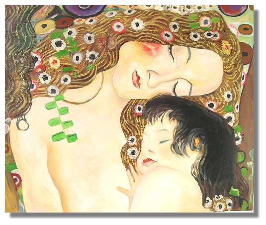 535x452 Mother And Child The Love Baby Painting Details - Mother Baby Painting