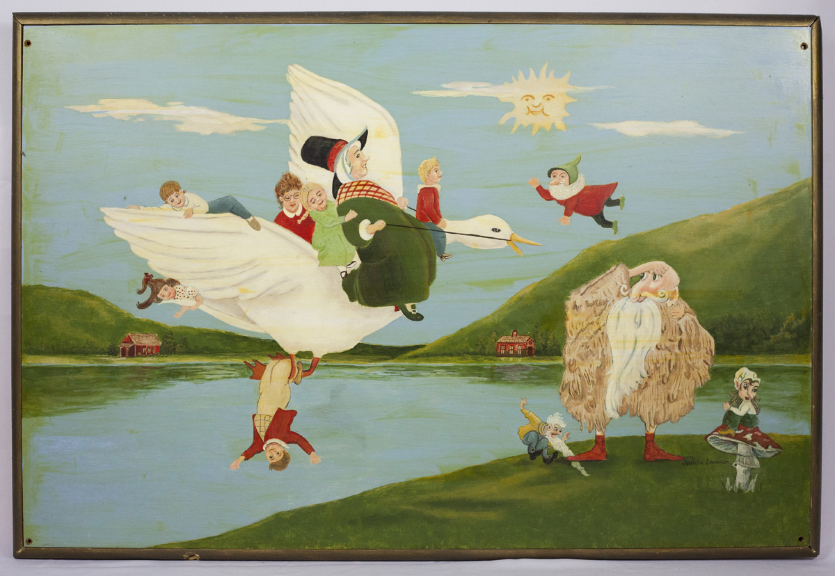 1200x828 Painting On Plywood Creators, Collectors Amp Communities - Mother Goose Painting