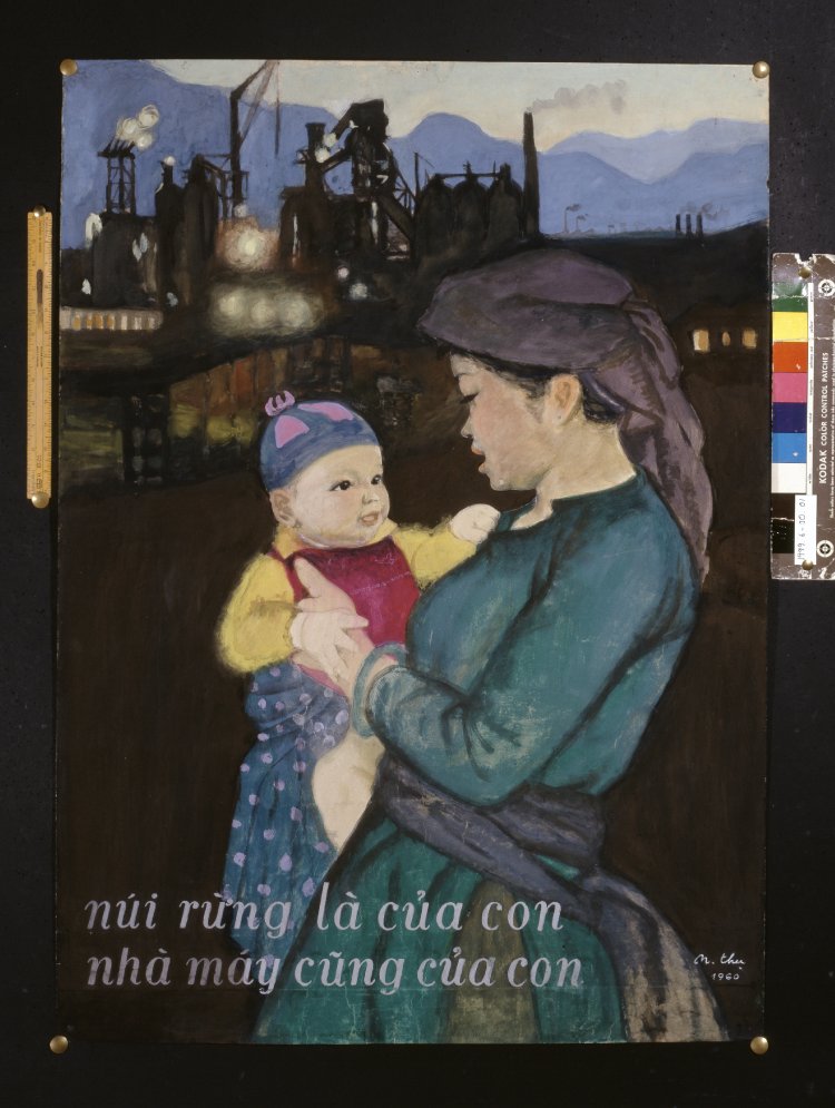 750x995 British Museum - Mother Holding Child Painting