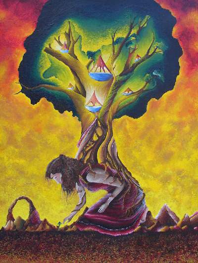 400x533 Mother Nature Teen Ink - Mother Nature Painting