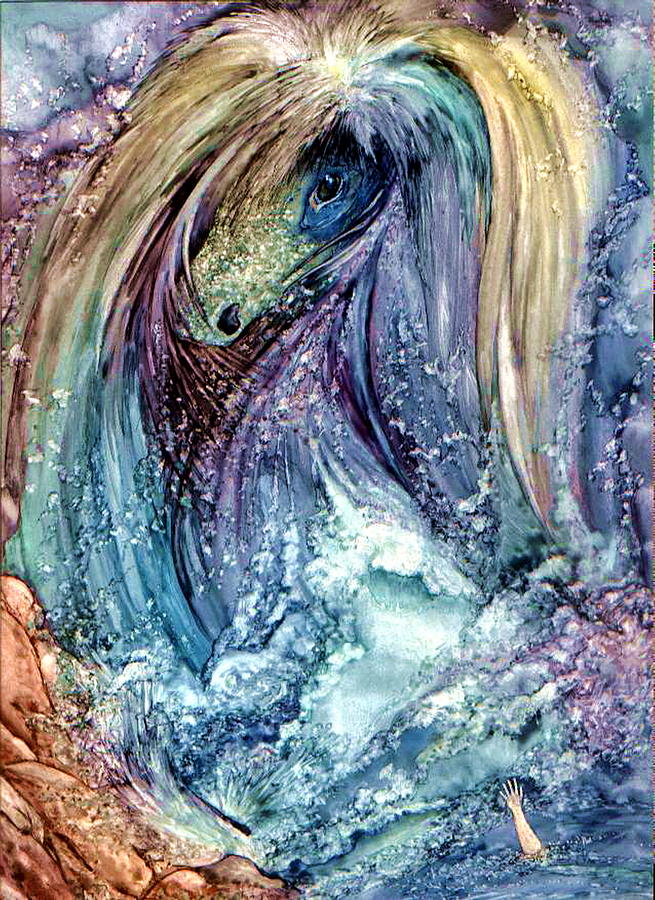 655x900 Wild Mother Nature Painting By Mikhail Savchenko - Mother Nature Painting