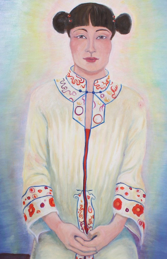 660x1024 Quan Yin Mother Of Compassion 36 X 48 Oil Painting An Artist'S - Mother Painting