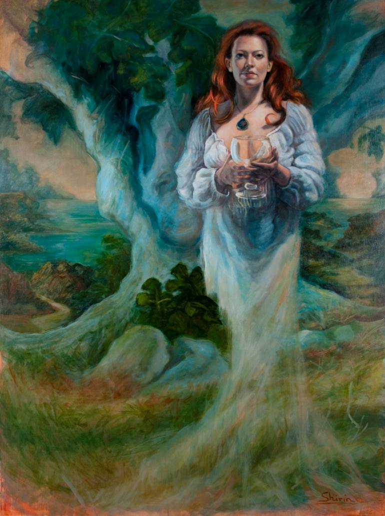 770x1031 Saatchi Art Alchemy Of Creation In The Hands Of The Divine Mother - Mother Painting Images