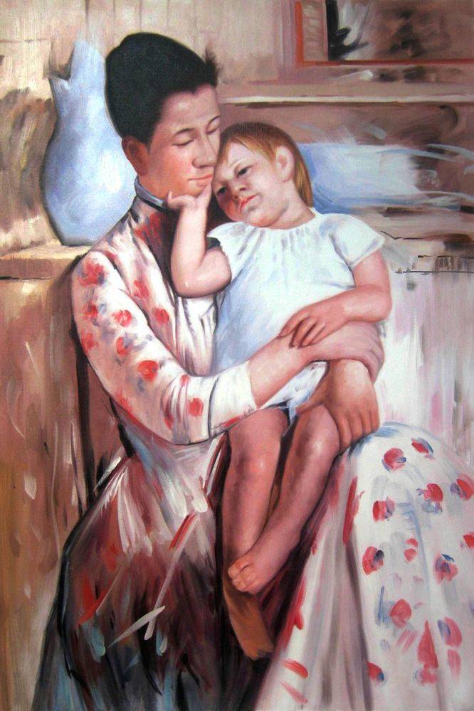 666x1000 Cassatt - Mother Painting Images