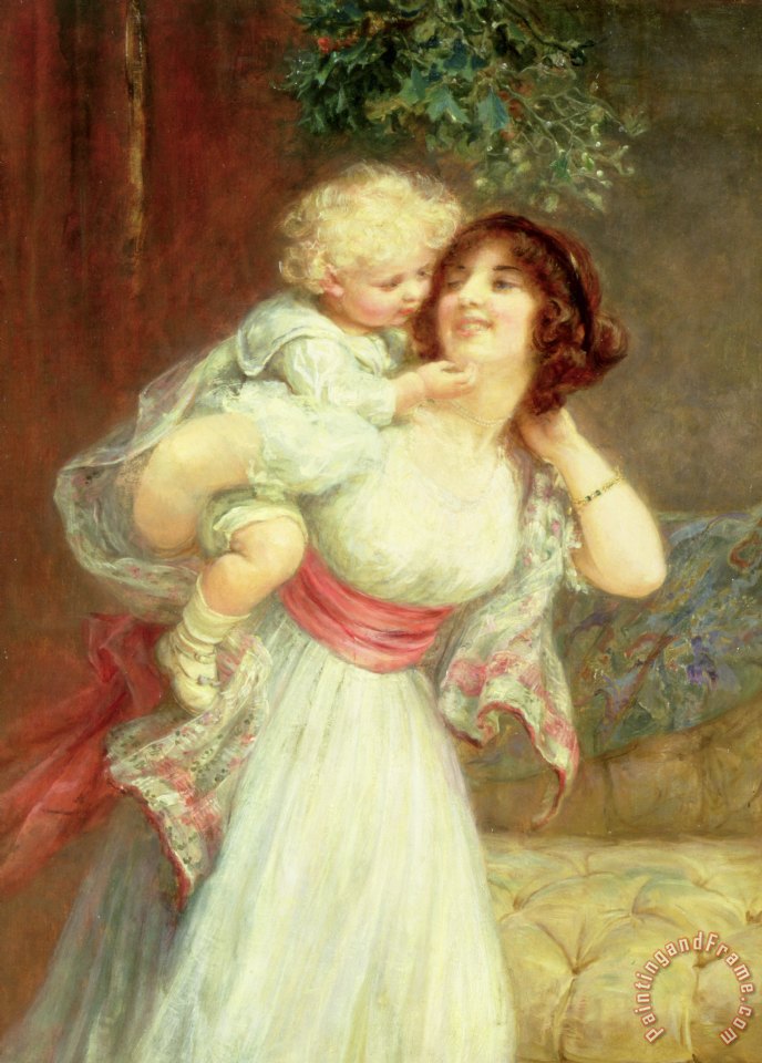 688x960 Frederick Morgan Mothers Darling Painting - Mother Painting Images