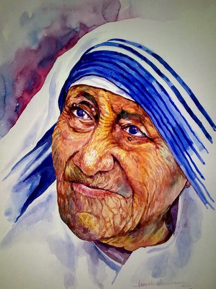 Mother Teresa Painting At Paintingvalley.com 