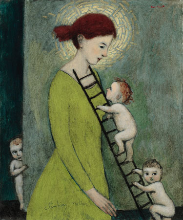375x450 Looking For Motherhood In The Bible Read Between The Lines - Motherhood Painting
