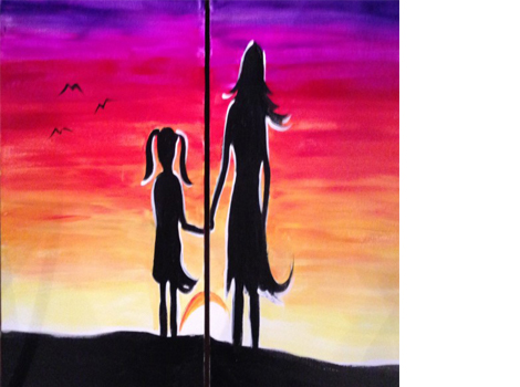 470x350 Muse Paintbar - Mothers Day Painting