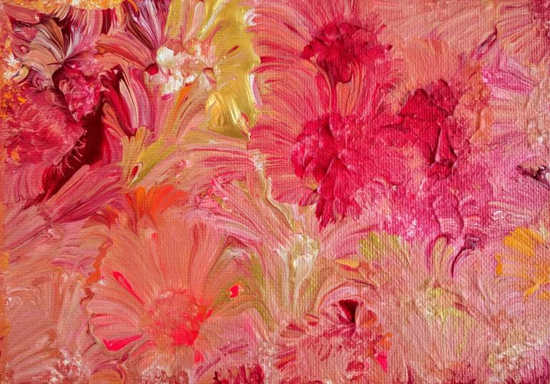 770x538 Saatchi Art Mother's Day Bouquet Painting By Katy Tackes - Mothers Day Painting