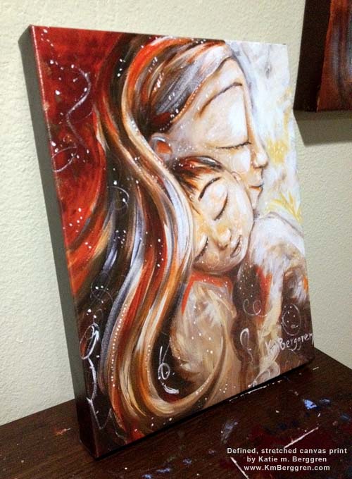 500x680 Free Shipping, Downloadable Gift, Gifts For Mom, Mothers Day Gifts - Mothers Day Painting