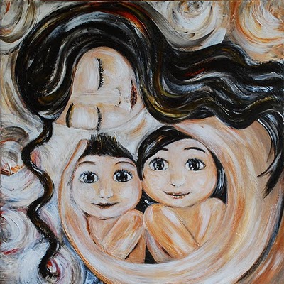 Mothers Day Painting at PaintingValley.com | Explore collection of ...