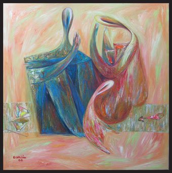 340x341 Mother's Love Painting - Mothers Love Painting