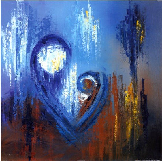 562x560 Mothers Love Painting - Mothers Love Painting