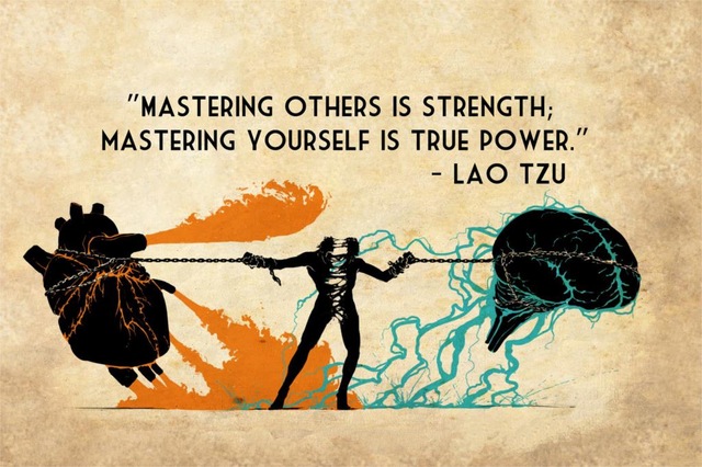 640x426 Diy Frame Lao Tzu Motivational Poster Home Decorative Painting - Motivational Painting