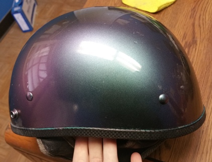 422x323 Get Your Helmet Painted To Match Your Bike! Td Customs - Motorcycle Helmet Painting