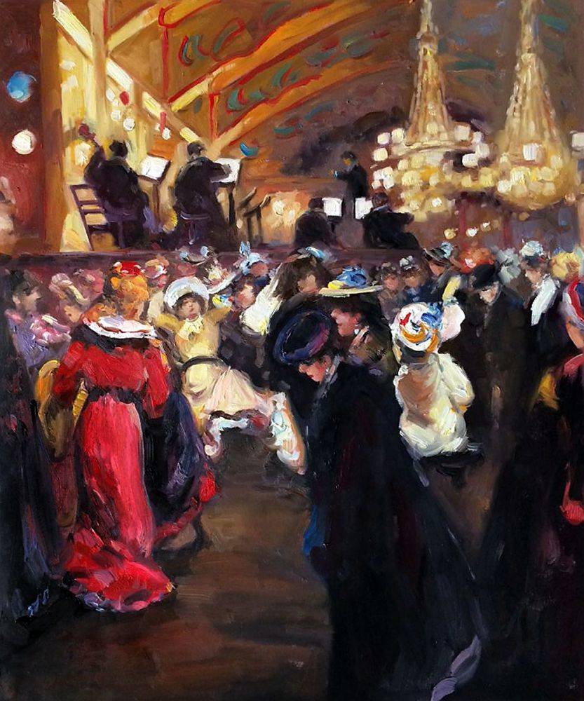 833x1000 Maurer - Moulin Rouge Painting