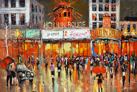 570x384 Moulin Rouge - Moulin Rouge Painting