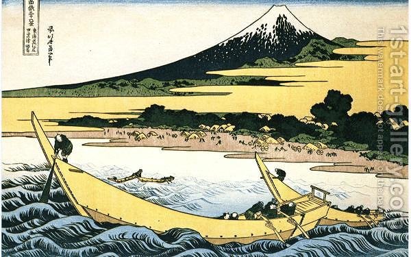 Mount Fuji Painting Hokusai at PaintingValley.com | Explore collection ...