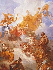 185x243 Hercules Room - Mount Olympus Painting