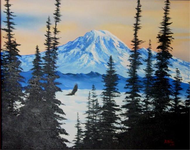 650x514 Mt. Rainier - Mount Rainier Painting