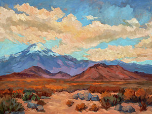 300x225 Mt Shasta Paintings Fine Art America - Mount Shasta Painting