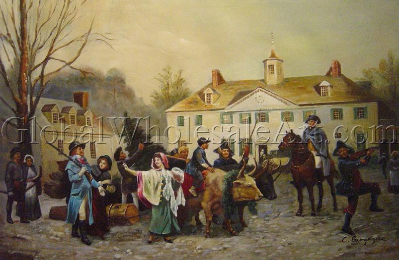 803x525 Jean Leon Gerome Ferris - Mount Vernon Painting