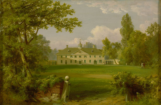 550x359 Morris Museum Of Art - Mount Vernon Painting