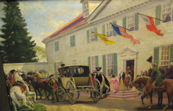 707x455 Mount Vernon President George Washington - Mount Vernon Painting