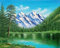 236x187 Google Image Result - Mountain And Lake Painting