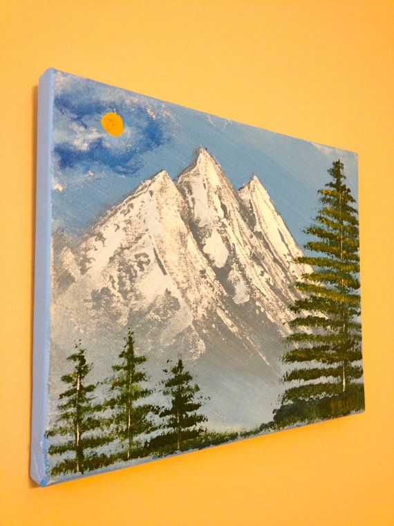 Mountain Canvas Painting at Explore collection of
