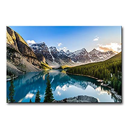 425x425 Modern Canvas Painting Wall Art The Picture For Home - Mountain Canvas Painting
