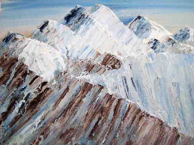 640x480 Mountain High Oil Painting Rebecca Milne Foundmyself - Mountain High Painting