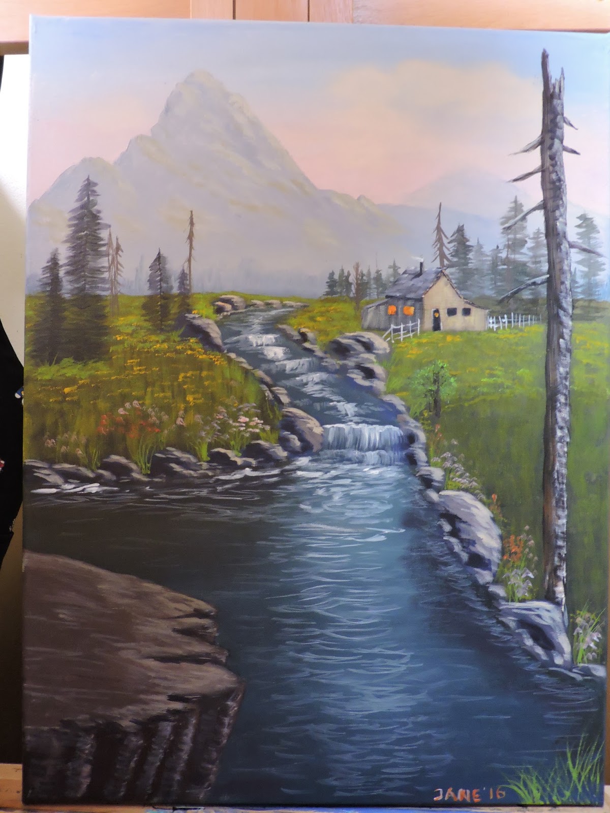 1200x1600 It's A Beadiful Day May 1, 2016 Rocky Mountain High Painting - Mountain High Painting