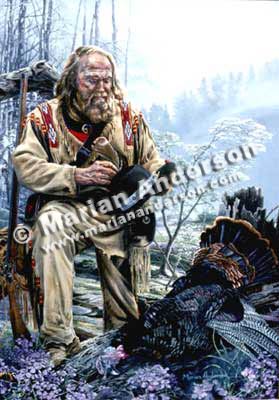 279x400 Mountain Menwestern Marian Anderson Art Gallery - Mountain Man Painting