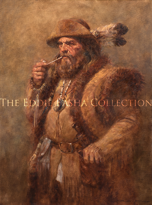 533x720 Gary Kapp - Mountain Man Painting