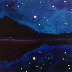 236x236 Tom Perkinson Crane With Crescent Moon Artsy - Mountain Night Painting