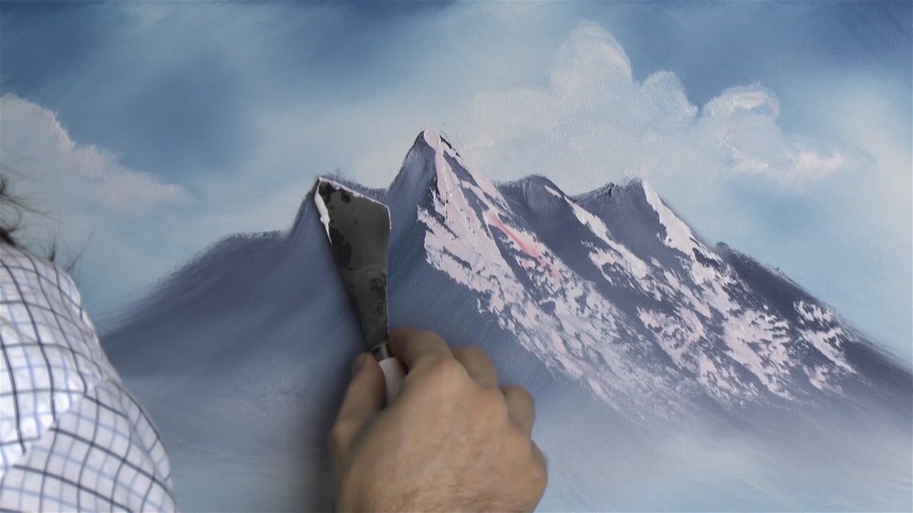 1280x720 New Mountain - Mountain Painting