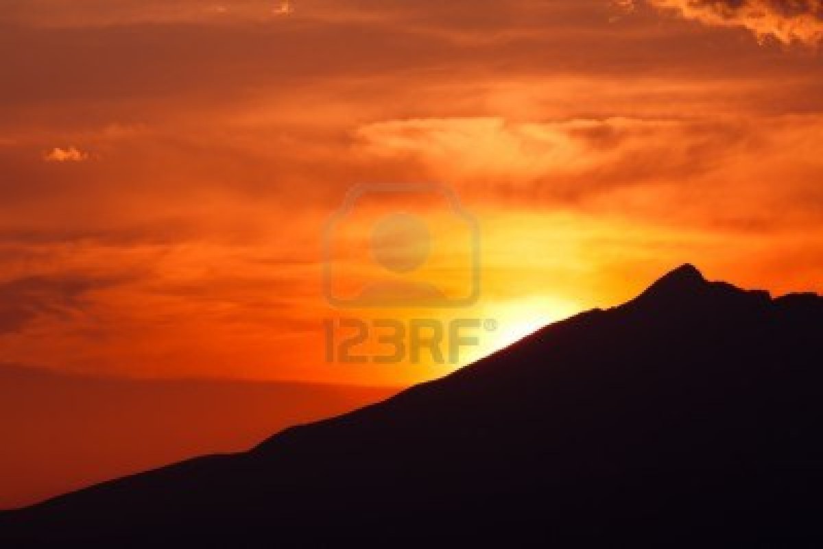 1200x801 Mountain Pictures Mountains Silhouette - Mountain Silhouette Painting
