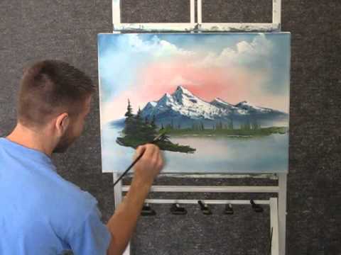 480x360 Paint With Kevin Hill - Mountain Sunrise Painting