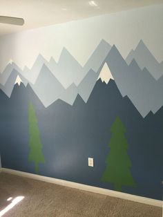 236x314 Mountain Wall Painting As - Mountain Wall Painting