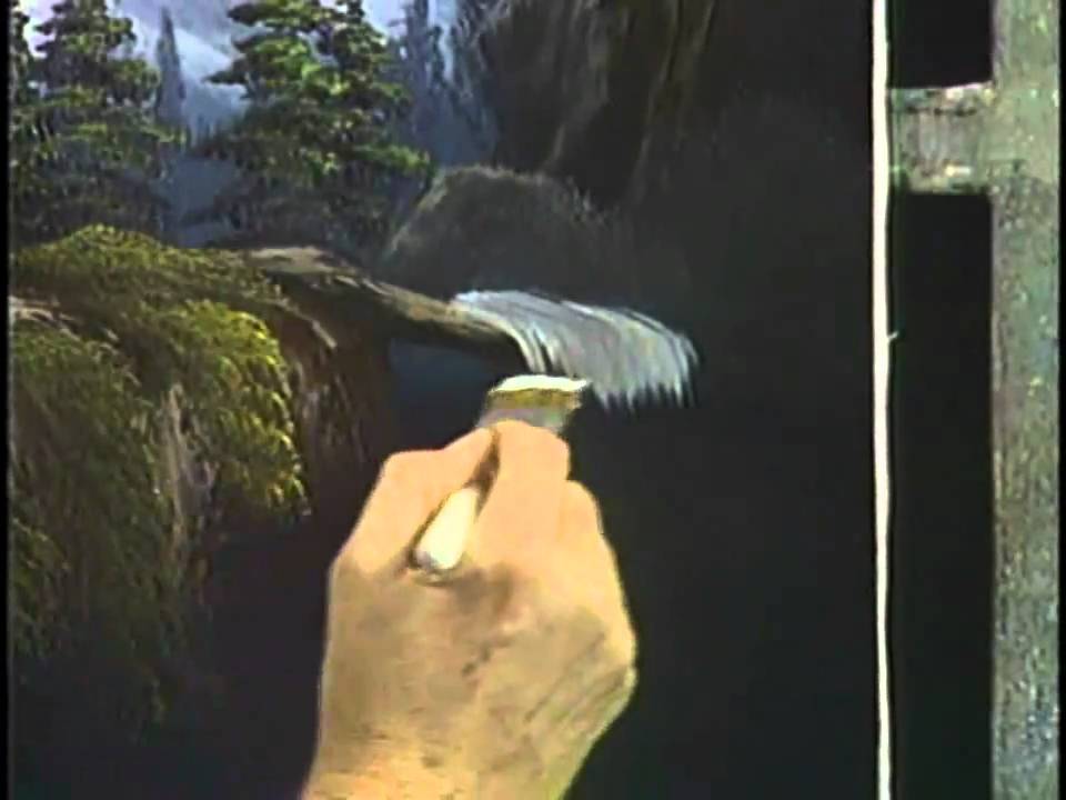960x720 Bob Ross The Joy Of Painting - Mountain Waterfall Painting