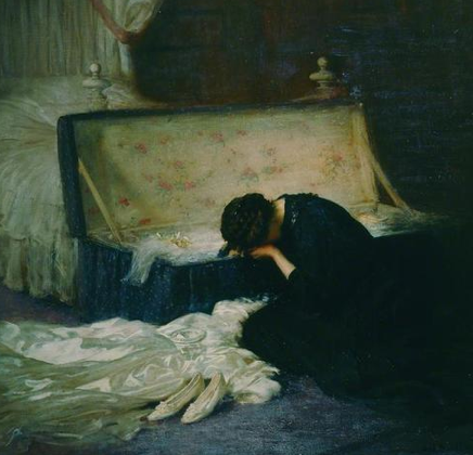 436x420 The Victorian Era Amp The Art Of Mourning - Mourning Painting
